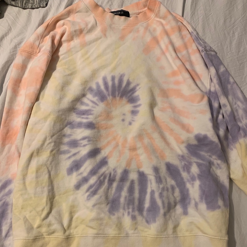 tie dye long sleeve